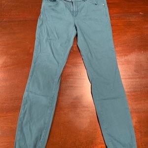Blue Ann Taylor Loft Leggings/Pants